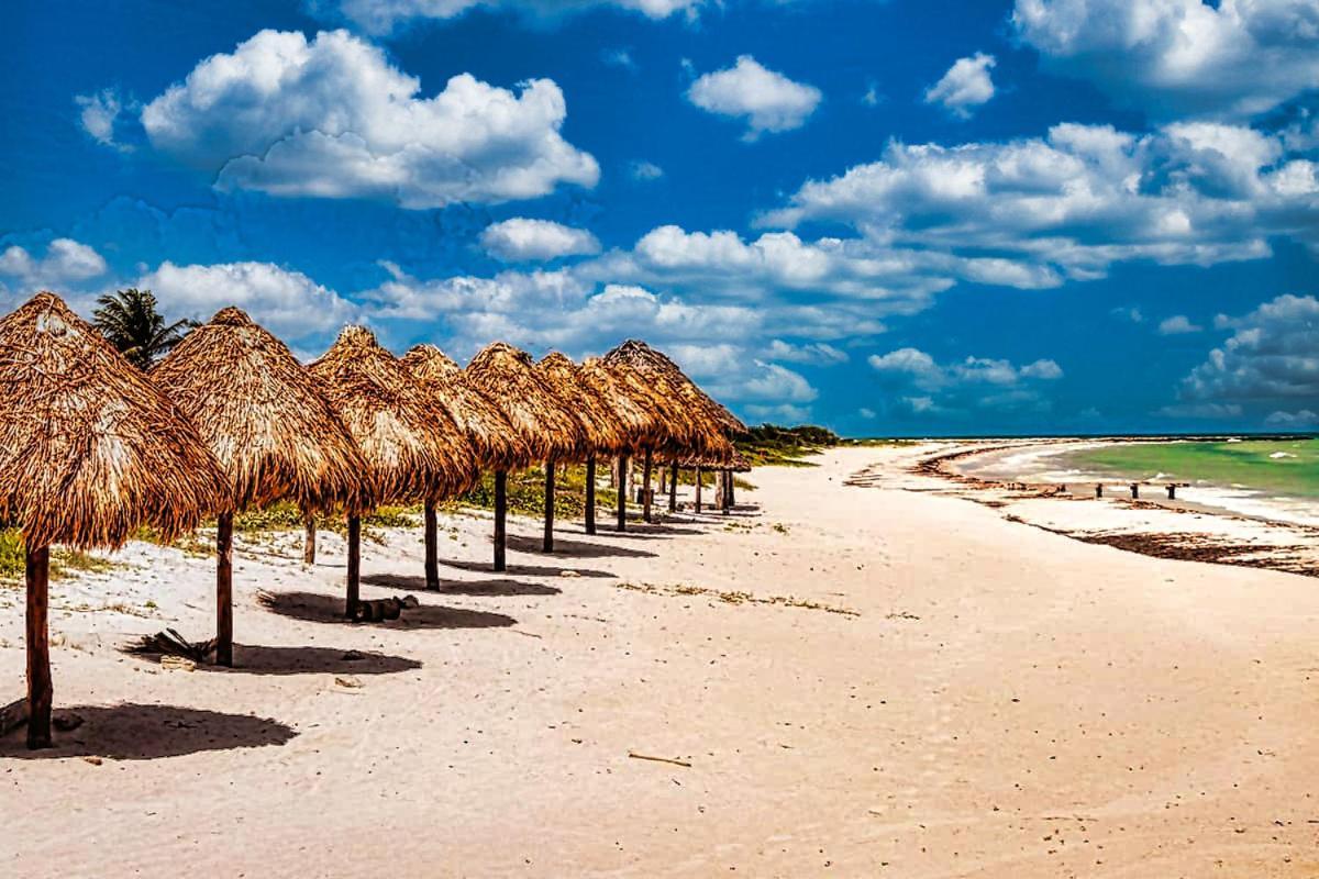 Beachfront Apartment Hacienda Del Cuyo Exteriér fotografie